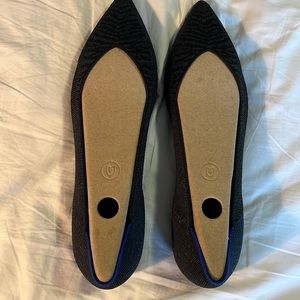 Midnight metallic points BNIB Rothy’s side 12.5 - never worn